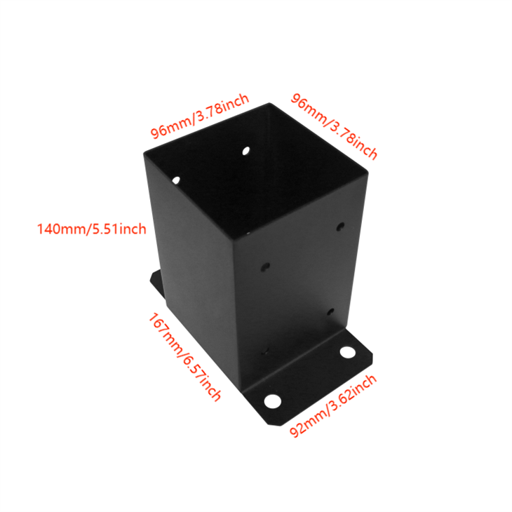 4''x4''Pergola Kit Square Box